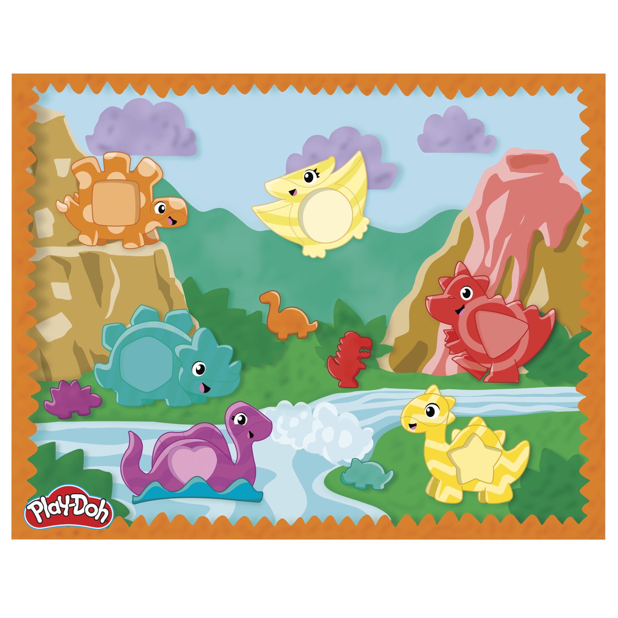 Produktbild Hasbro - Play-Doh Starters Bunter Dino 10 von 18