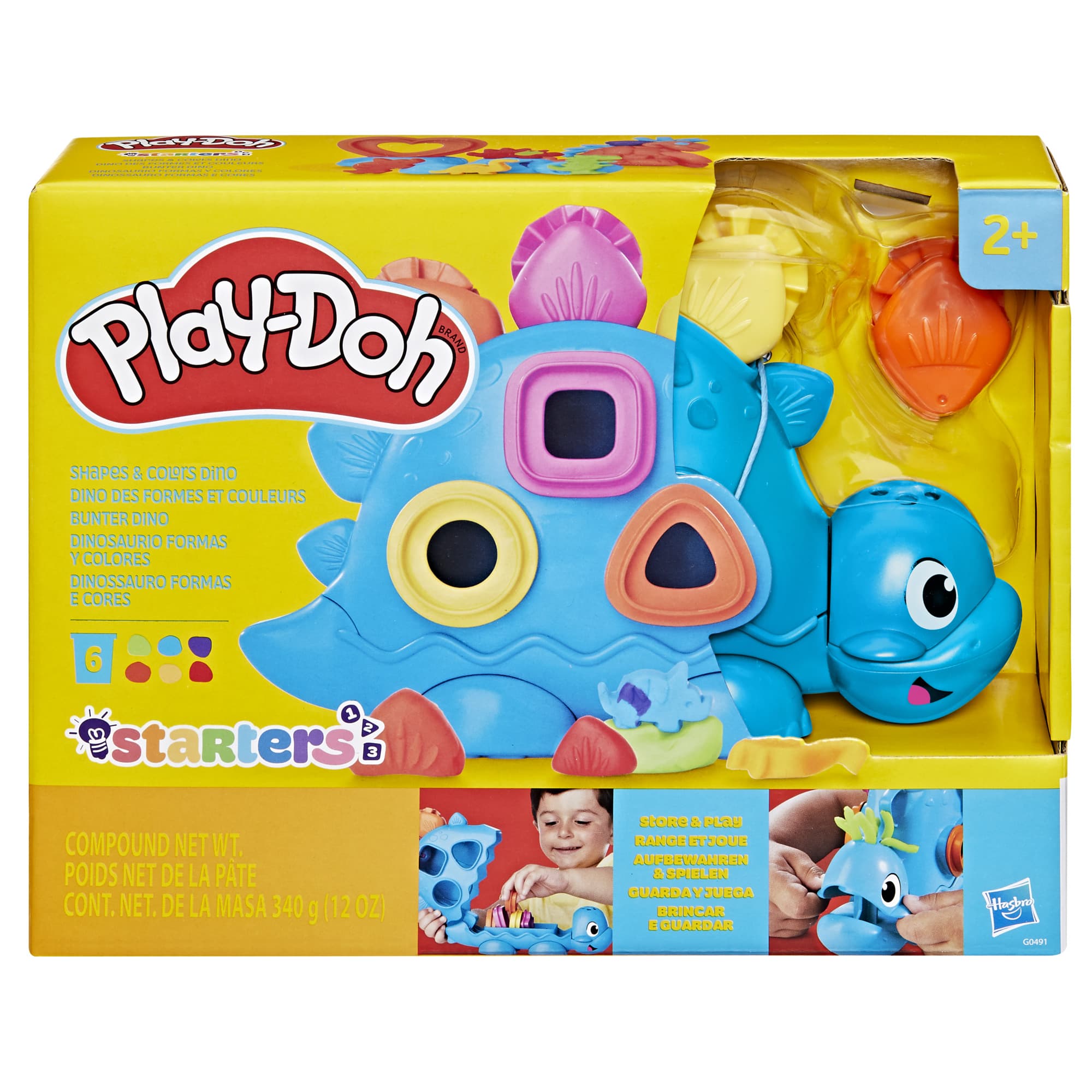 Produktbild Hasbro - Play-Doh Starters Bunter Dino 8 von 18