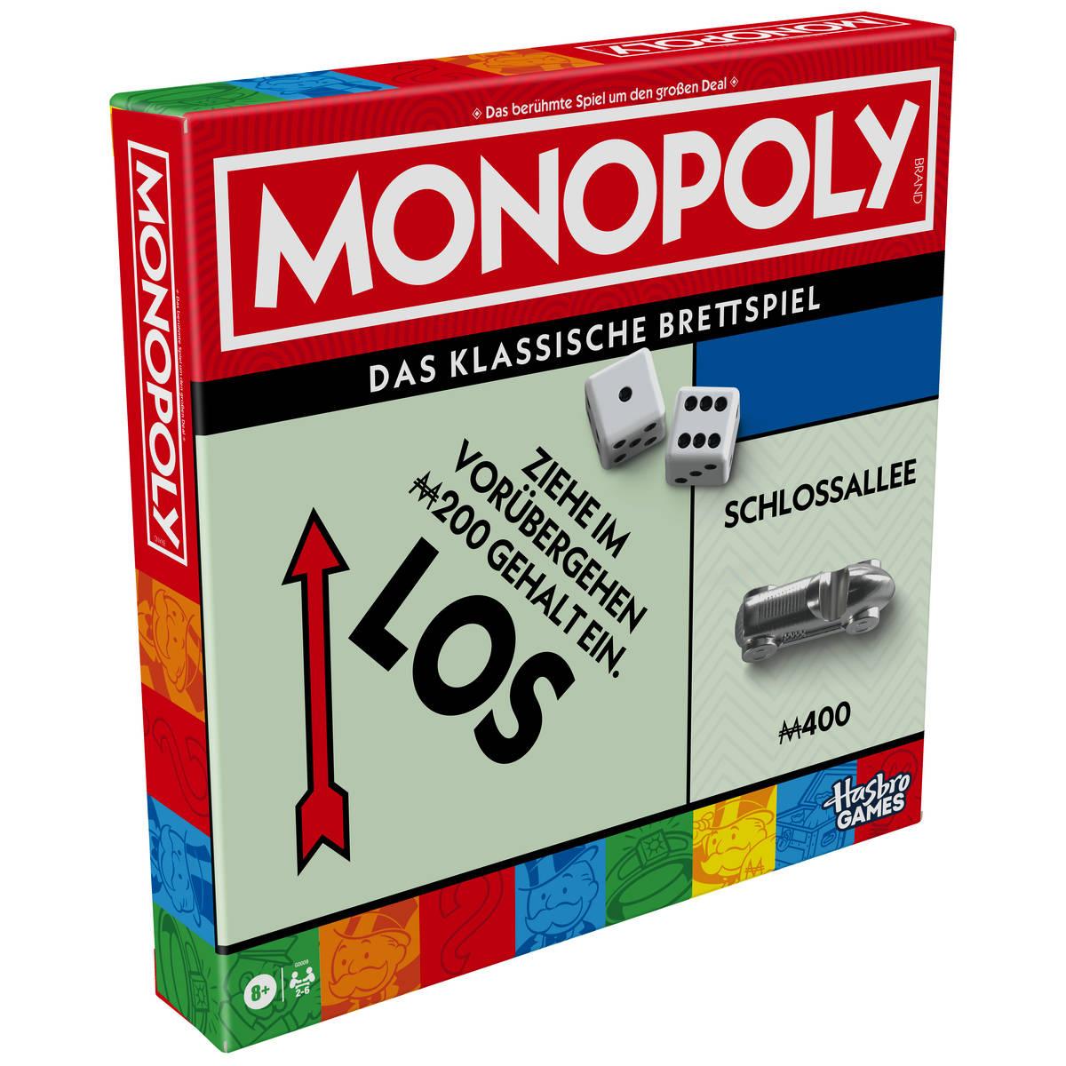 Hasbro - Monopoly Das klassische Brettspiel