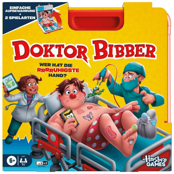 Produktbild Hasbro Gaming - Doktor Bibber Neue Version mit 2 Spielvarianten 2 von 6