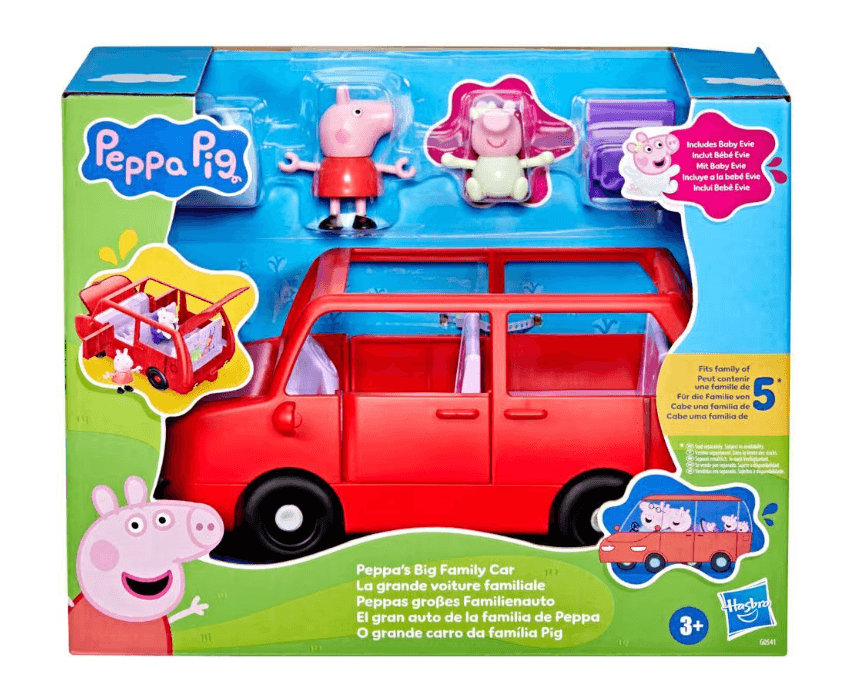 Produktbild Hasbro - Peppa Pig – Peppas großes Familienauto Spielset | Ab 3 Jahren 8 von 8