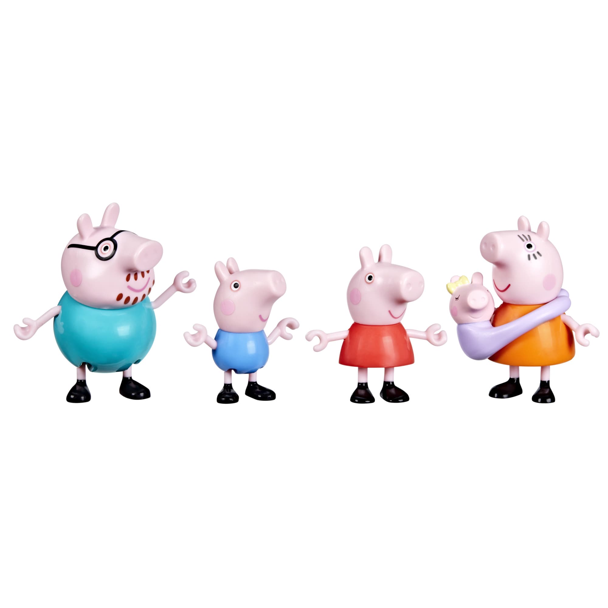 Produktbild Hasbro - Peppa Pig Peppas fünfköpfige Familie 8 von 12