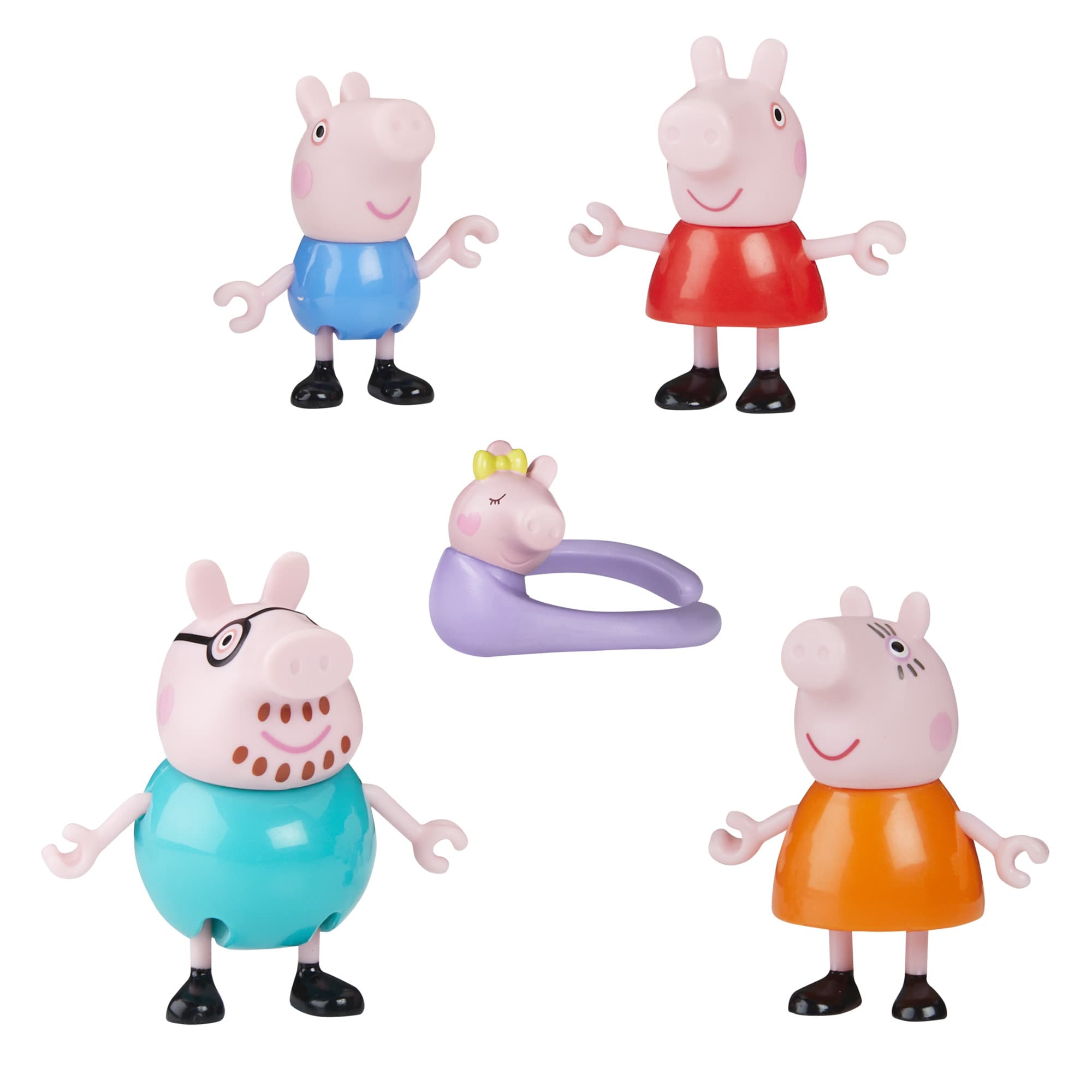 Produktbild Hasbro - Peppa Pig Peppas fünfköpfige Familie 3 von 12