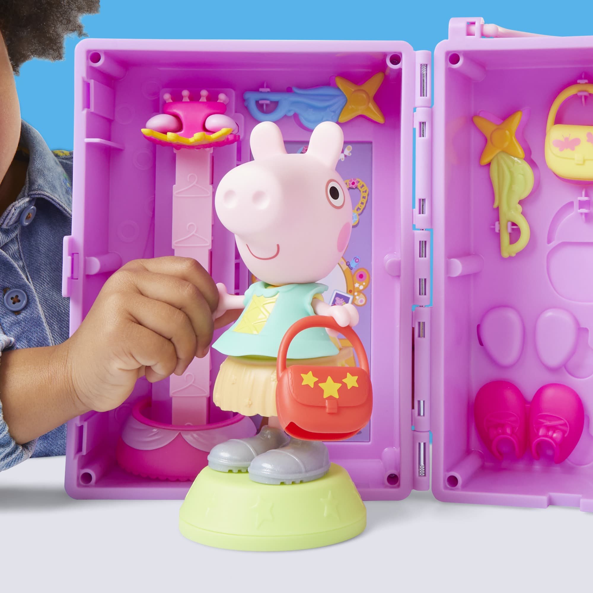 Produktbild Hasbro - Peppa Pig Peppas Anziehspaß-Kleiderschrank 7 von 13