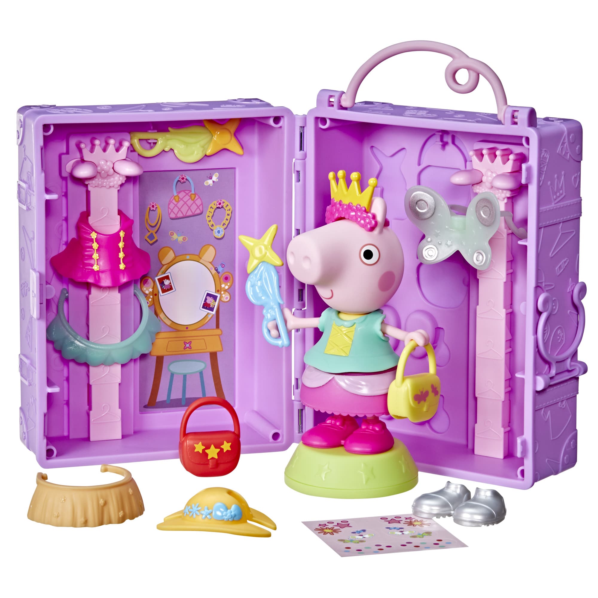 Produktbild Hasbro - Peppa Pig Peppas Anziehspaß-Kleiderschrank 3 von 13