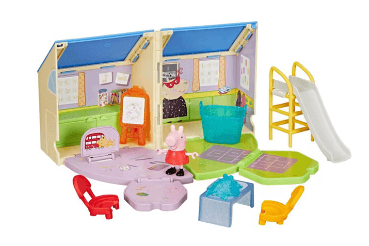 Hasbro - Peppa Pig – Peppa’s Pop-Open Playgroup Playset