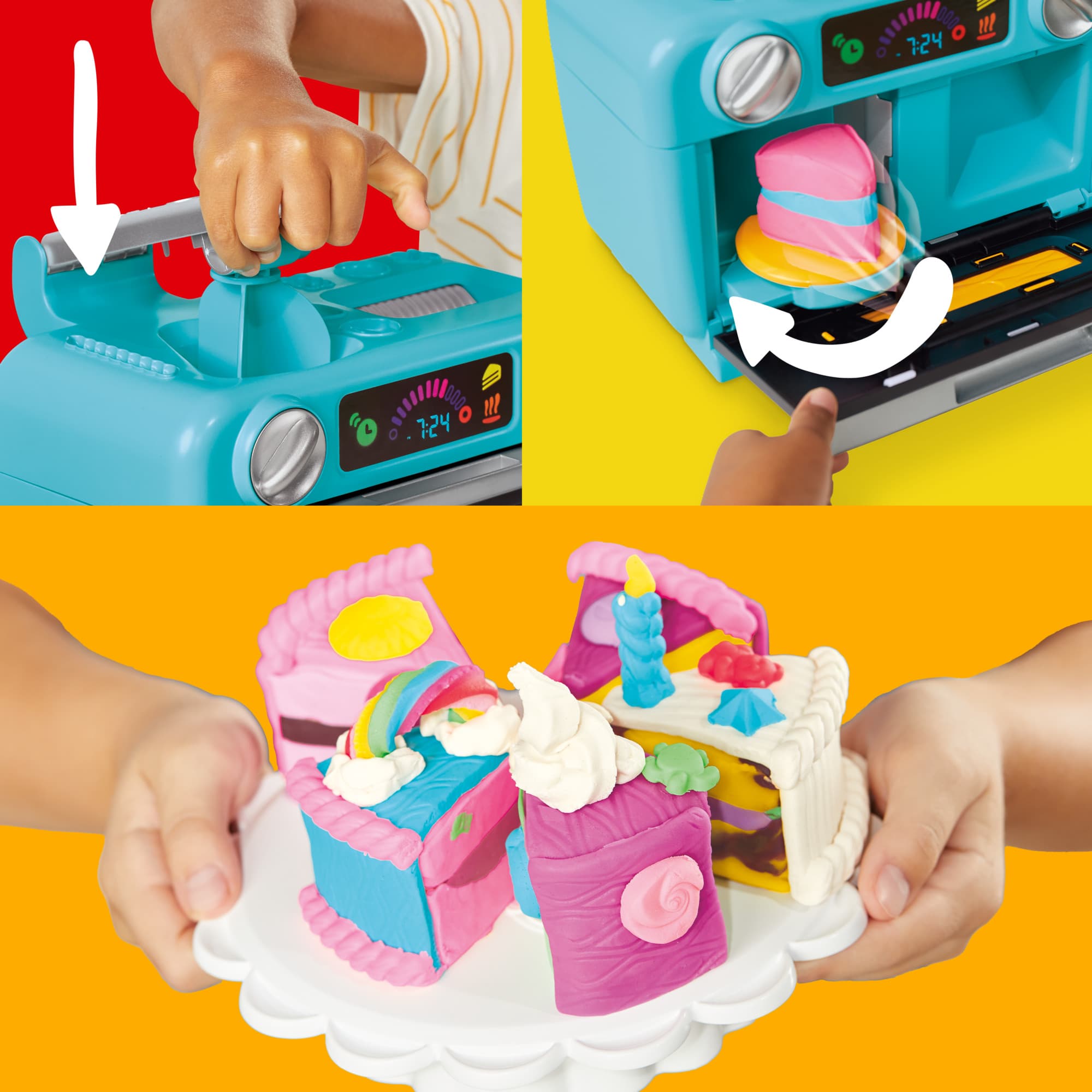 Produktbild Hasbro - Play-Doh Bunte Konditorei 7 von 10