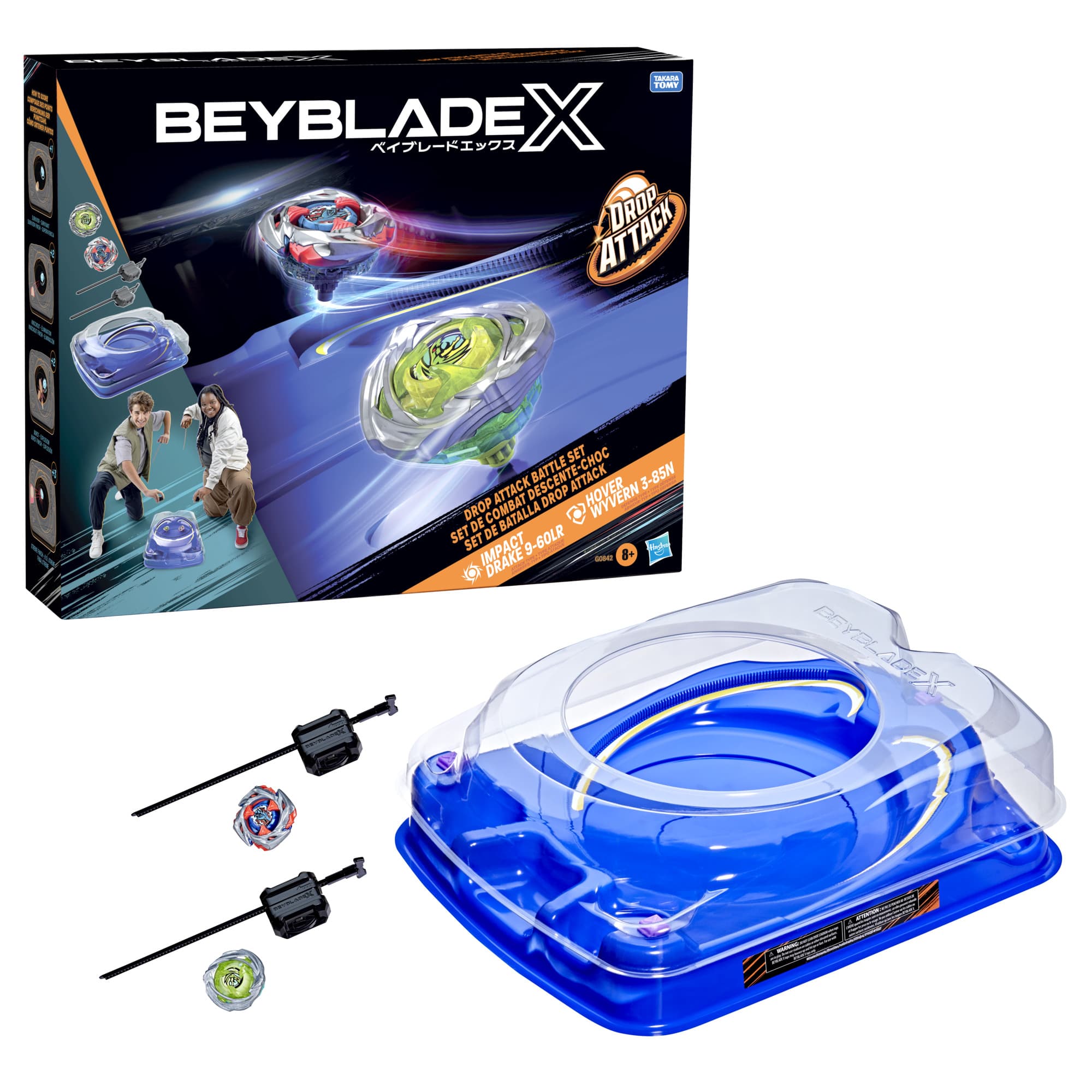 Hasbro - Beyblade X Drop Attack Battle Set