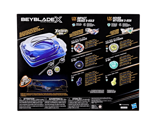 Produktbild Hasbro - Beyblade X Drop Attack Battle Set 6 von 11