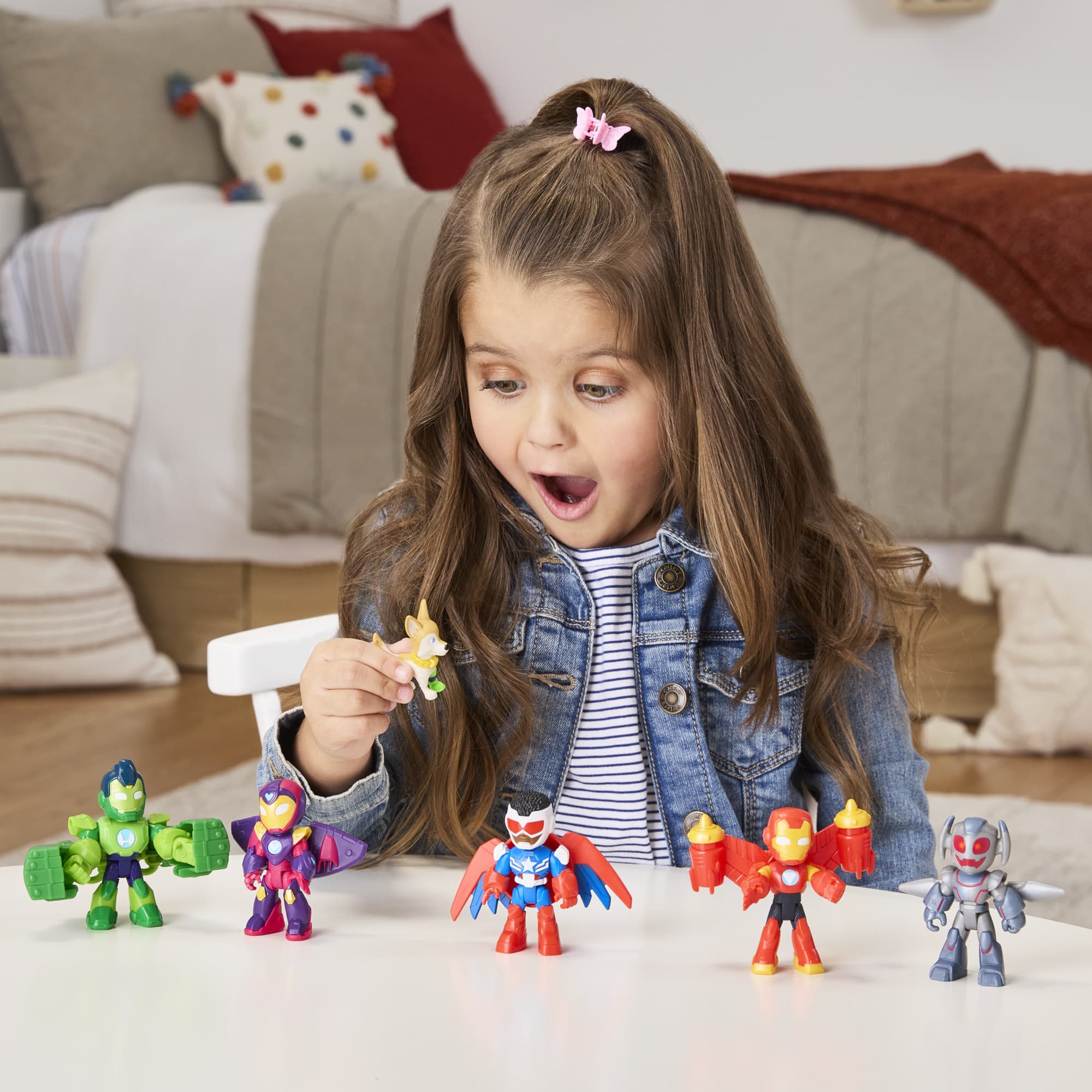 Produktbild Hasbro - Marvel Iron Man and his Awesome Friends Superrüstung Avengers Pack Action-Figurenset 5 von 7