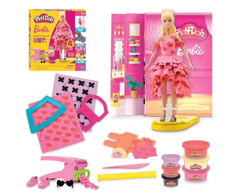 Hasbro - Play-Doh Barbie Designer Fashion Show – Dein Laufsteg für kreative Modeideen