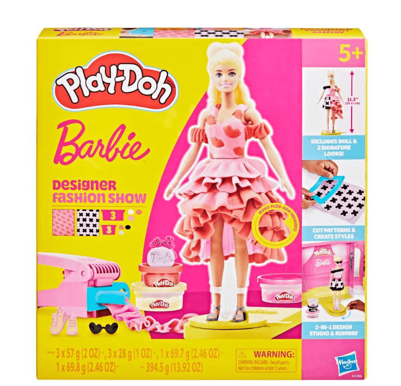 Produktbild Hasbro - Play-Doh Barbie Designer Fashion Show – Dein Laufsteg für kreative Modeideen 8 von 8