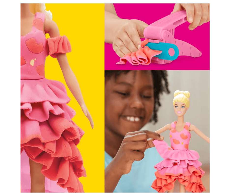 Produktbild Hasbro - Play-Doh Barbie Designer Fashion Show – Dein Laufsteg für kreative Modeideen 4 von 8