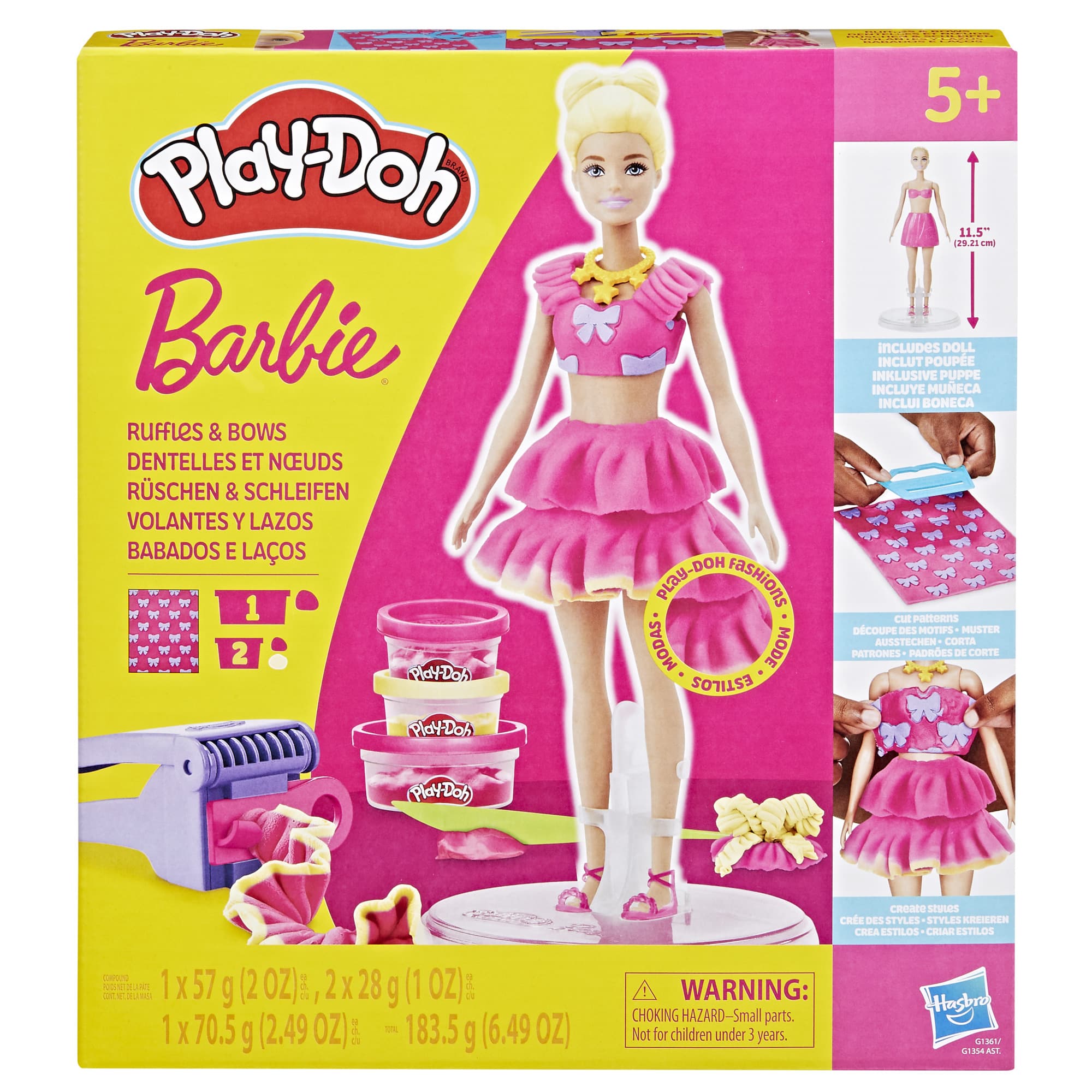 Hasbro - Play-Doh Barbie Rüschen & Schleifen