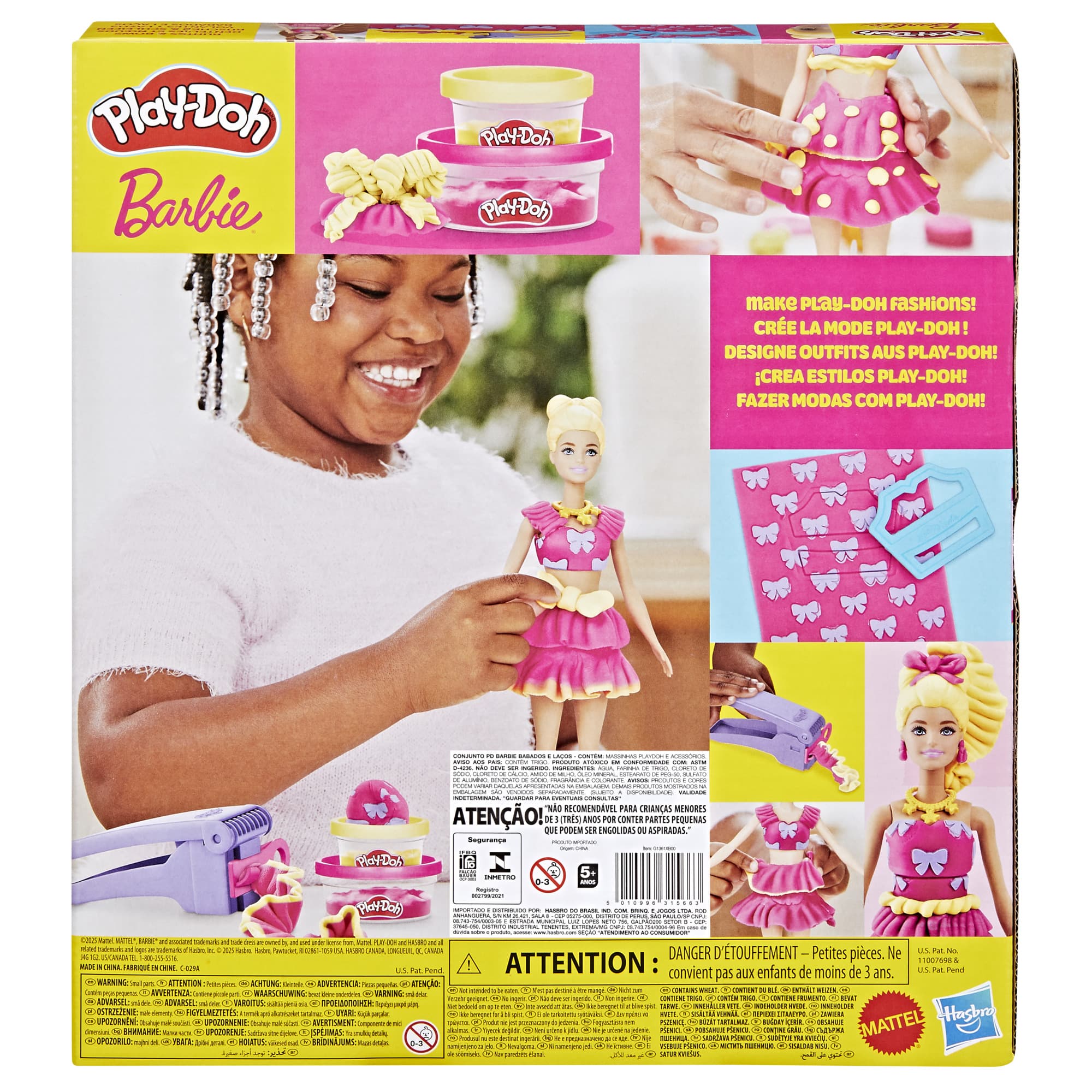 Produktbild Hasbro - Play-Doh Barbie Rüschen & Schleifen 22 von 23