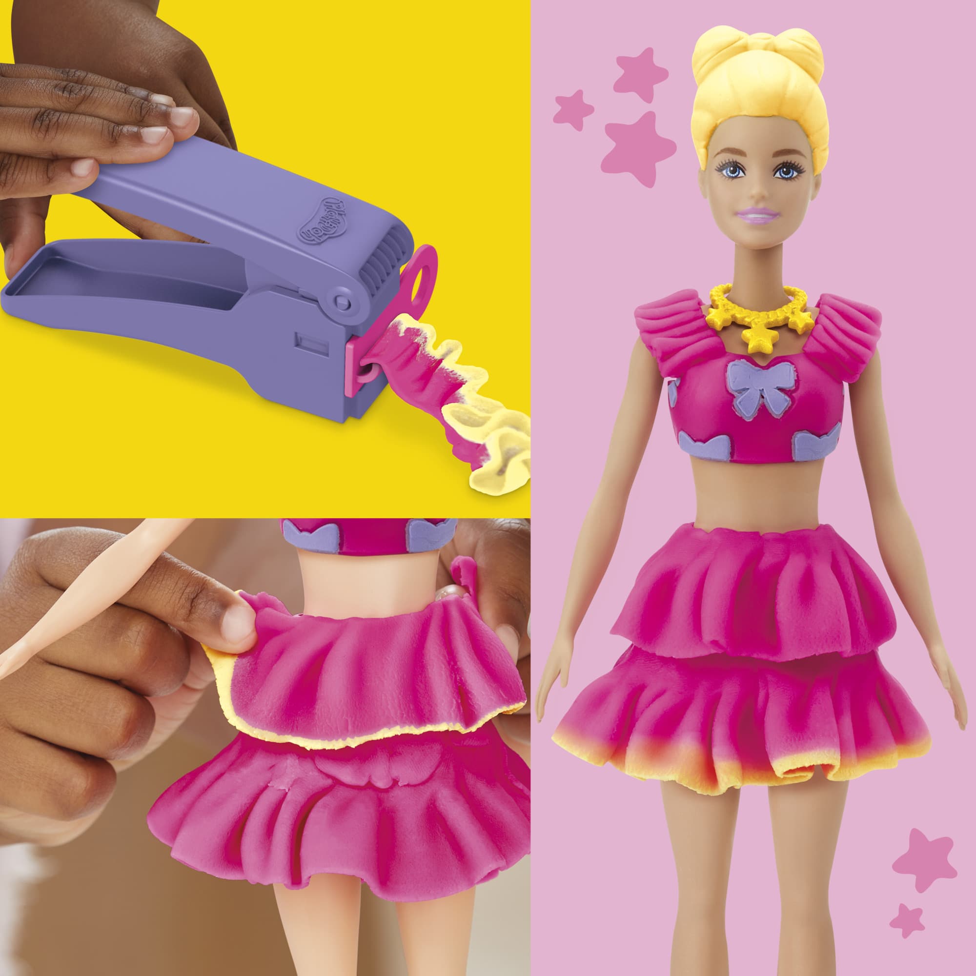 Produktbild Hasbro - Play-Doh Barbie Rüschen & Schleifen 20 von 23