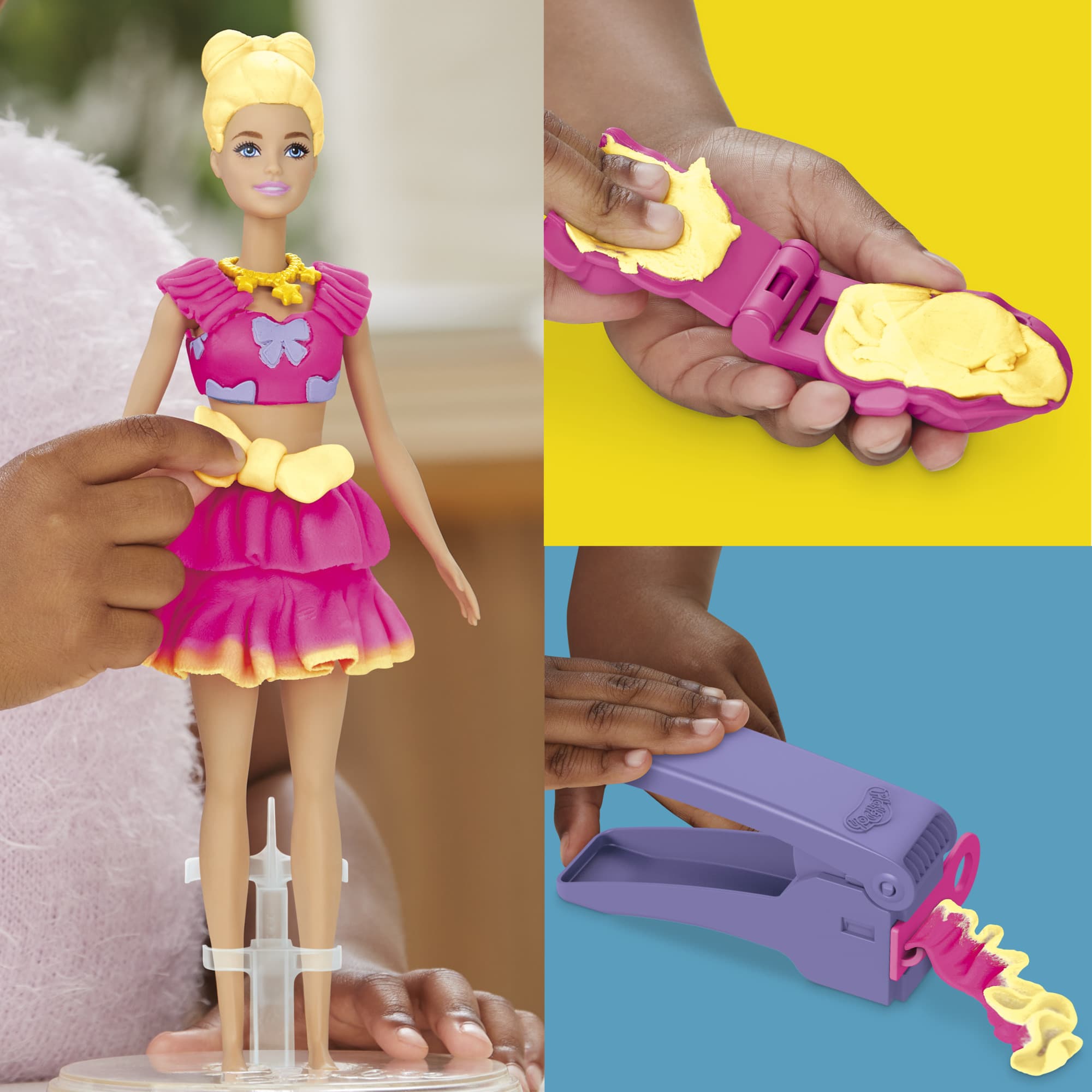 Produktbild Hasbro - Play-Doh Barbie Rüschen & Schleifen 9 von 23
