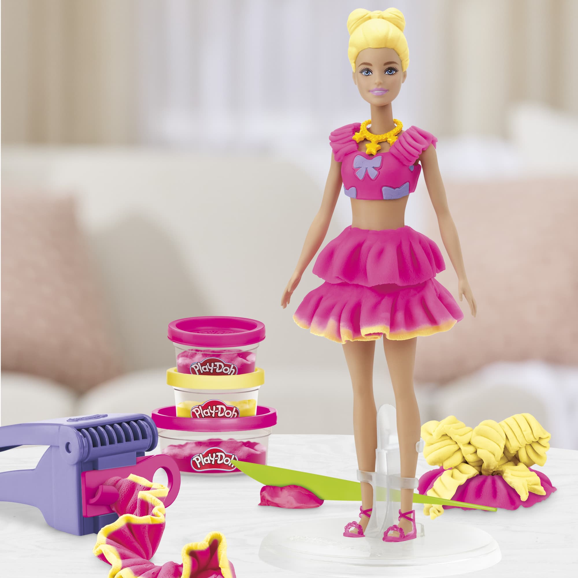 Produktbild Hasbro - Play-Doh Barbie Rüschen & Schleifen 5 von 23