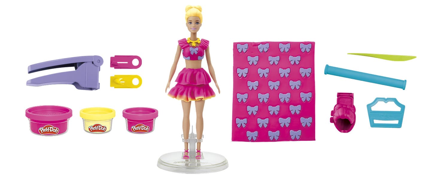 Produktbild Hasbro - Play-Doh Barbie Rüschen & Schleifen 3 von 23