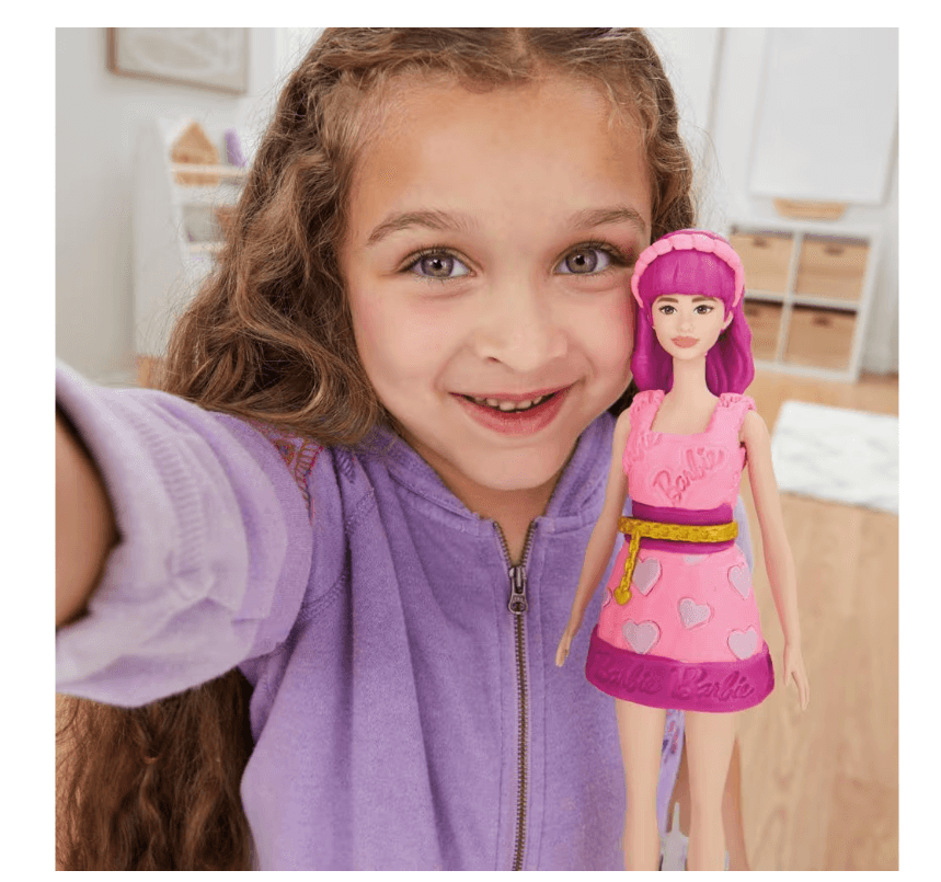 Produktbild Hasbro - Play-Doh Barbie Hearts & Hair – Kreativer Frisurenspaß für kleine Stylist:innen 11 von 11
