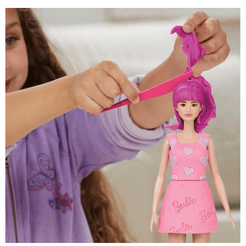 Produktbild Hasbro - Play-Doh Barbie Hearts & Hair – Kreativer Frisurenspaß für kleine Stylist:innen 5 von 11