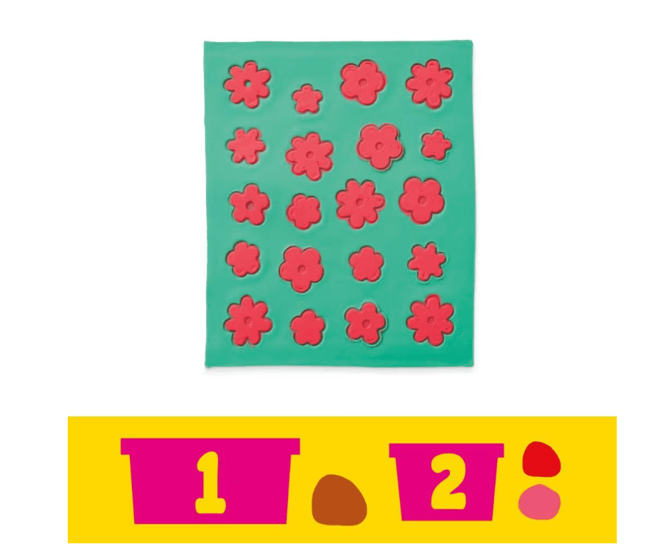 Produktbild Hasbro - Play-Doh Barbie Florals & Fringe – Kreatives Blumendesign für kleine Modefans 3 von 11