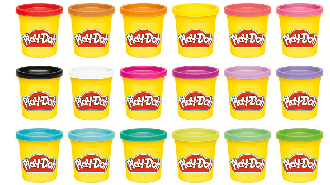 Hasbro - Play-Doh 18er Fantasiepack