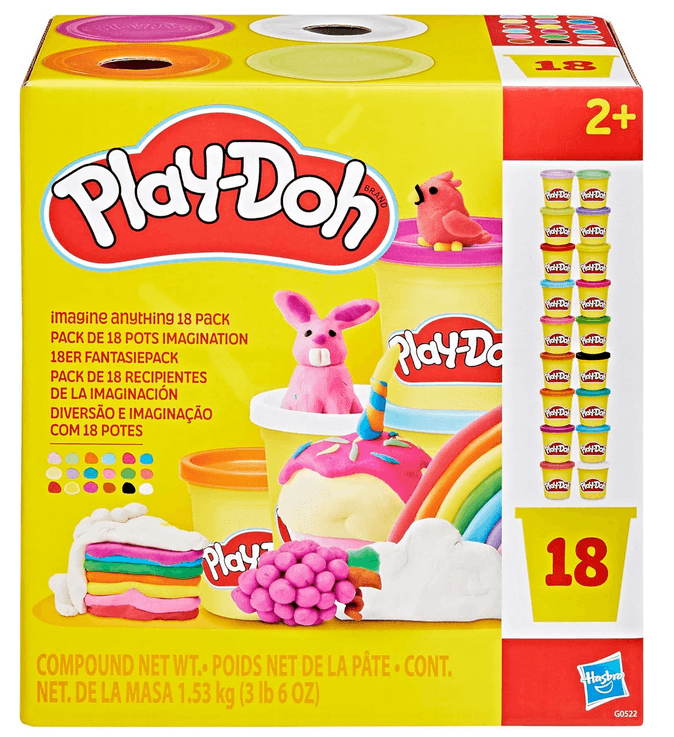 Produktbild Hasbro - Play-Doh 18er Fantasiepack 3 von 4