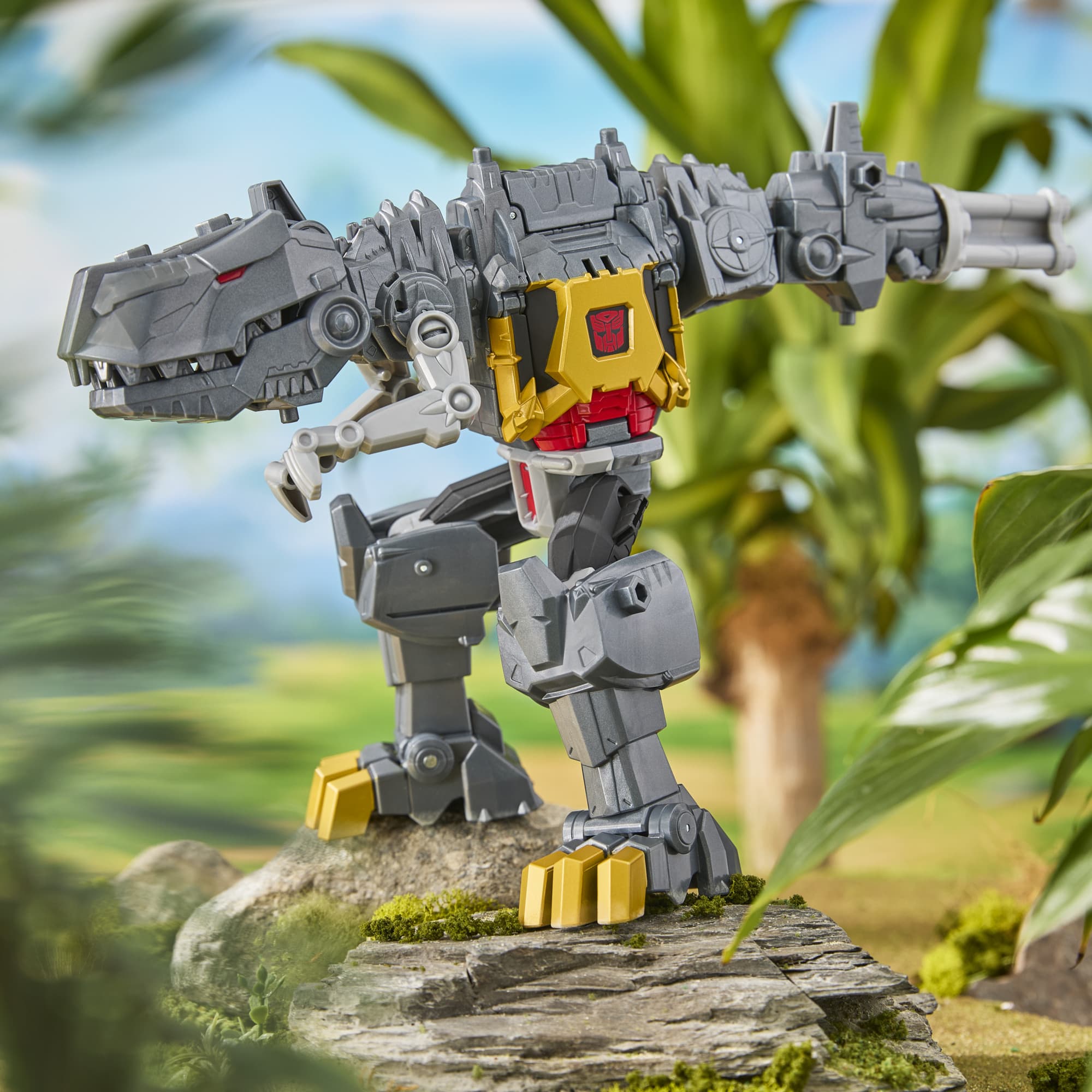Produktbild Hasbro - Transformers CYBERWORLD Grimlock Chomp & Battle 12 von 15