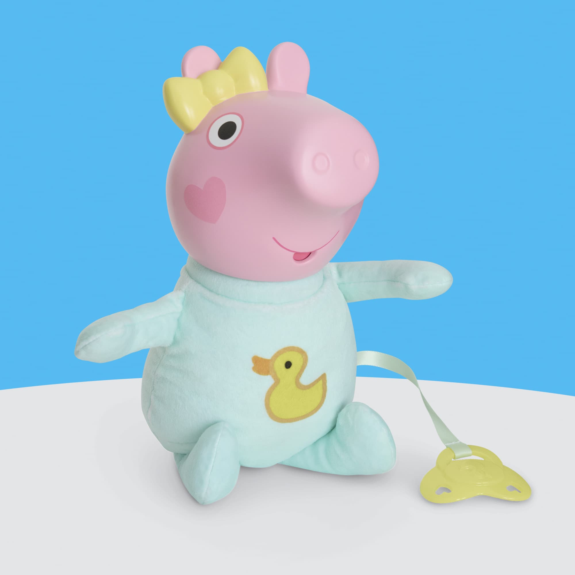 Produktbild Hasbro - Peppa Pig Grunz und Kuschel Evie interaktive Babypuppe 11 von 15