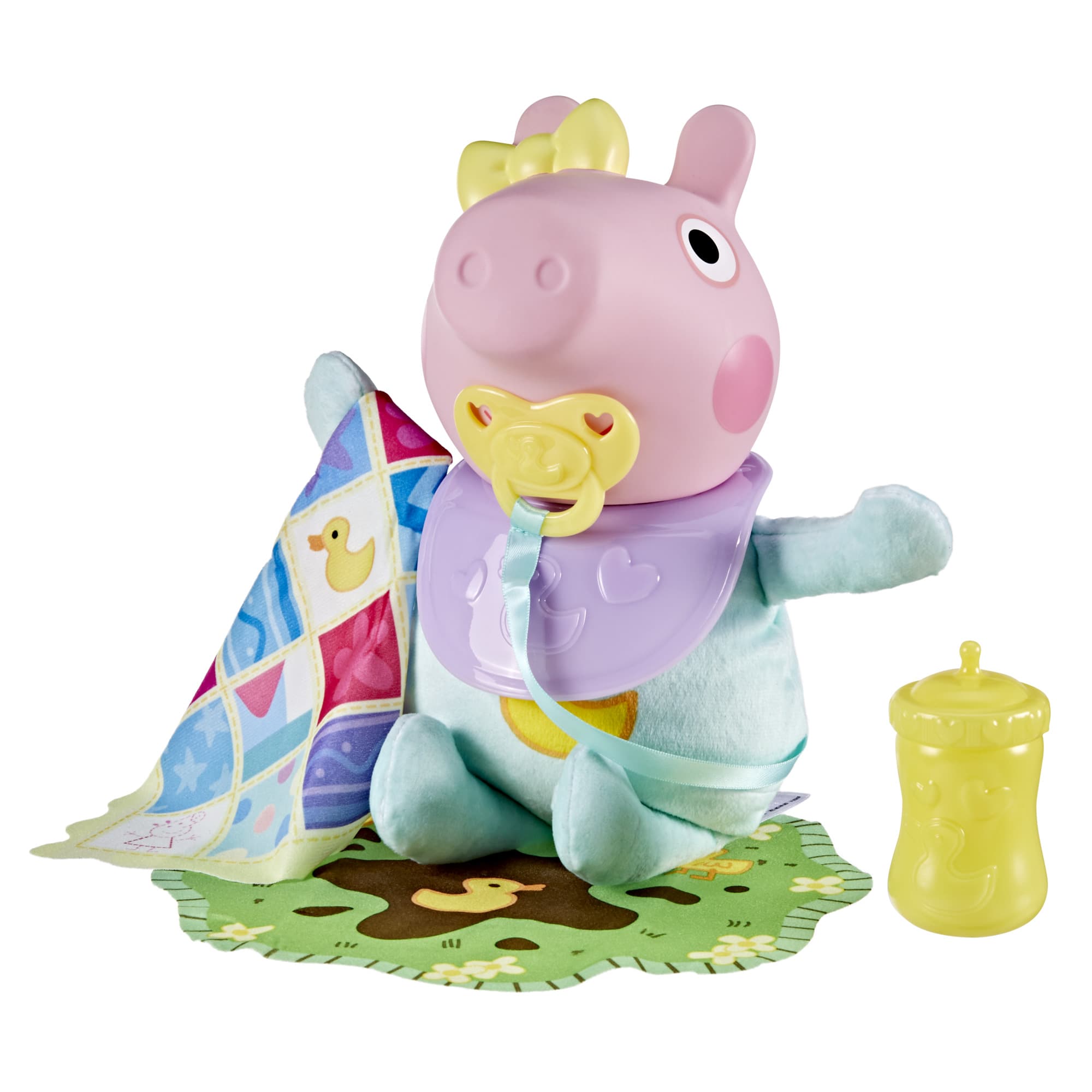 Produktbild Hasbro - Peppa Pig Grunz und Kuschel Evie interaktive Babypuppe 10 von 15