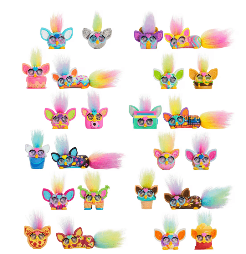 Hasbro - Furby Minis 2-Pack – 2 von 24 Überraschungsfiguren | Serie 1 | Sammlerspaß ab 5 Jahren