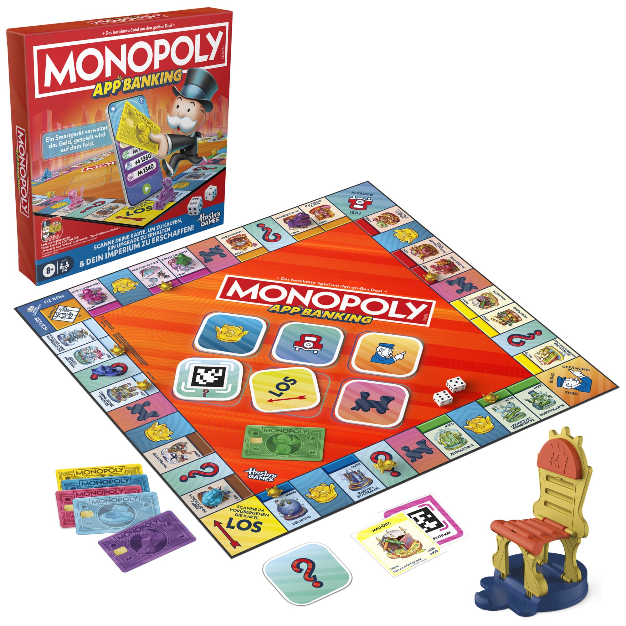 Produktbild Hasbro Gaming - Monopoly App Banking 7 von 21