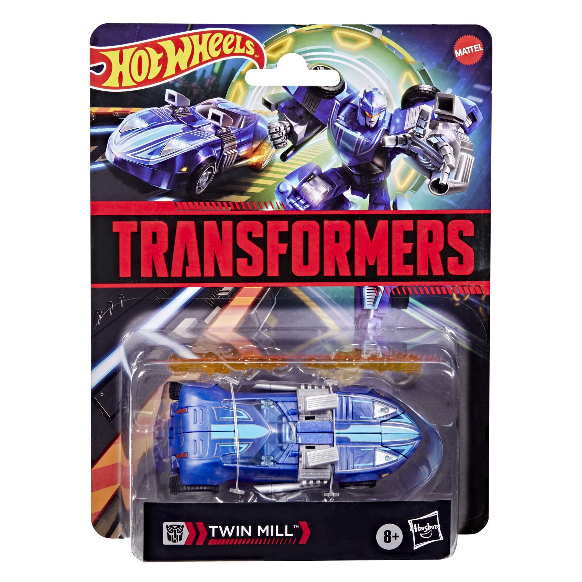 Hasbro - Transformers Collaborative Hot Wheels® x Transformers Twin Millä verwandelbare Action-Figur