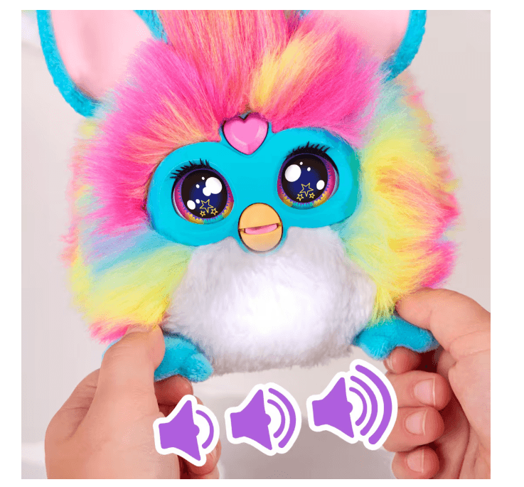 Produktbild Hasbro - Furby DJ Furby interaktives Spielzeug, Regenbogen 2 von 5