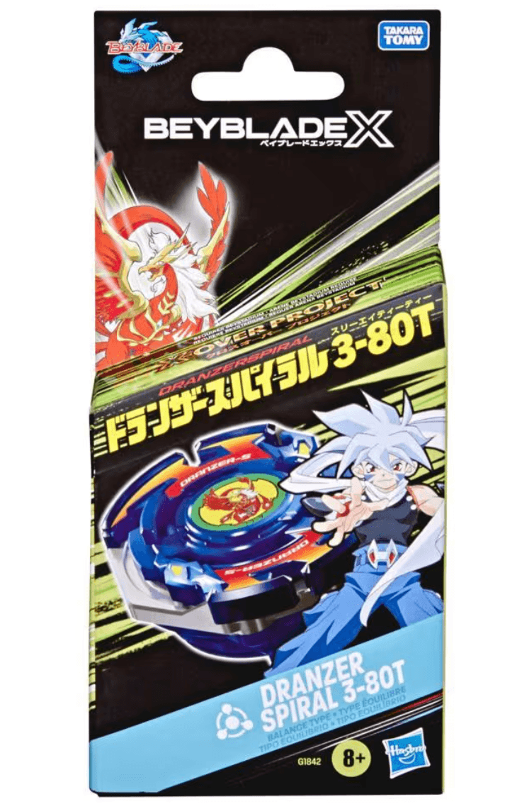 Produktbild Hasbro - Beyblade X X-Over Project Dranzer Spiral 3-80T Starter Pack Set 5 von 5