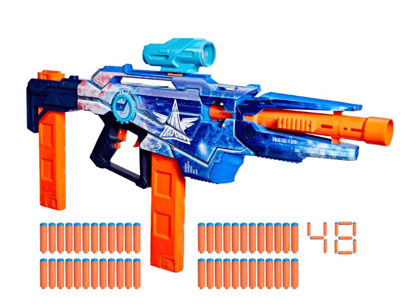Hasbro - Nerf N Series Loadout Galactic Commander Blaster – Mit 48 N-1 Darts für maximale Action