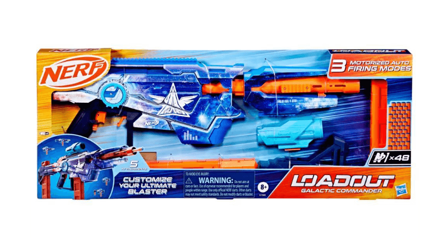 Produktbild Hasbro - Nerf N Series Loadout Galactic Commander Blaster – Mit 48 N-1 Darts für maximale Action 9 von 9