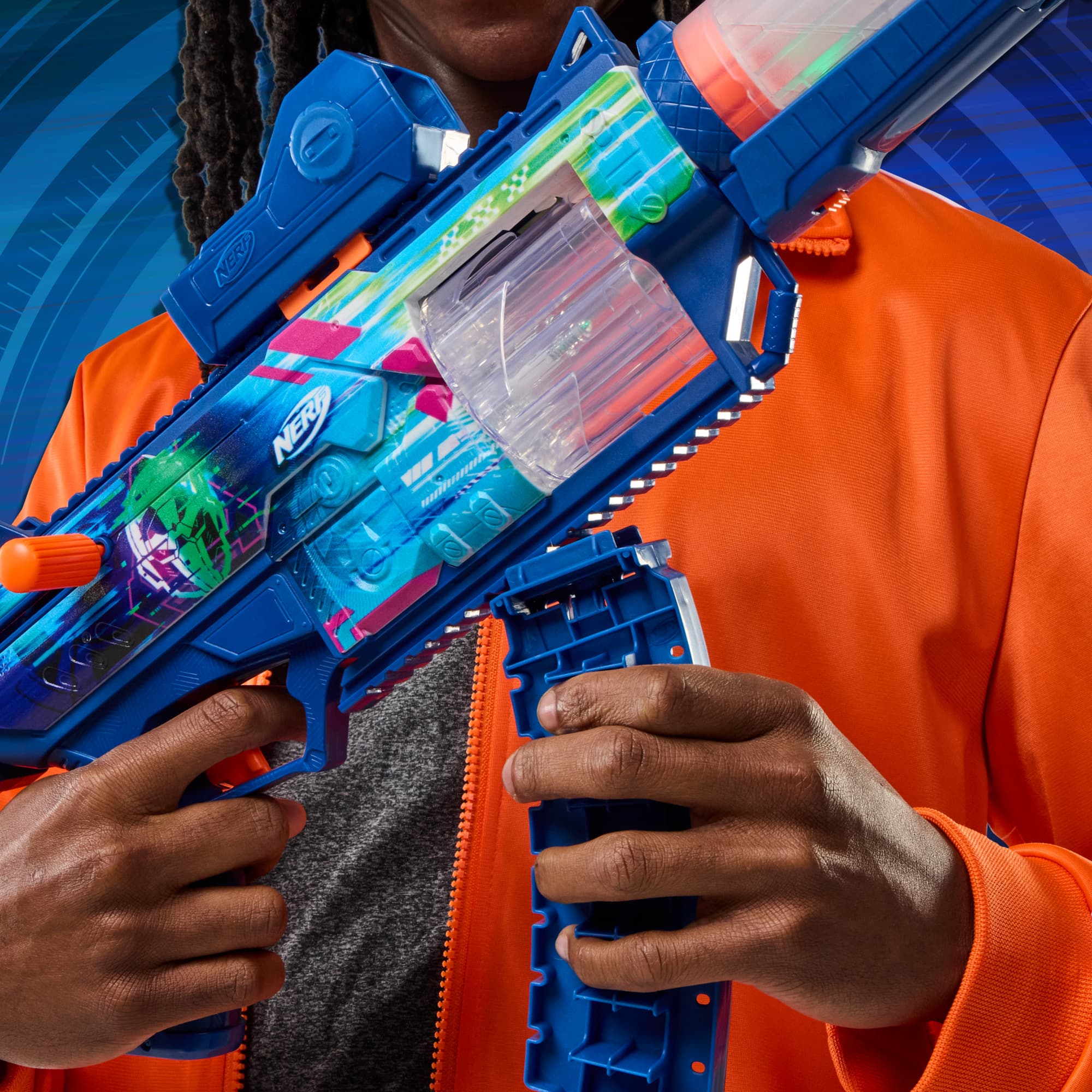 Produktbild Hasbro - Nerf N Series Loadout Cyberlight Ghost Blaster und N1 Darts 17 von 18