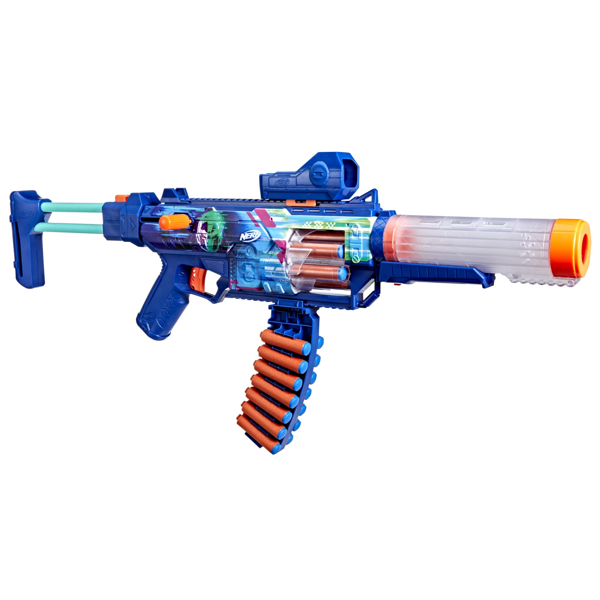 Produktbild Hasbro - Nerf N Series Loadout Cyberlight Ghost Blaster und N1 Darts 9 von 18