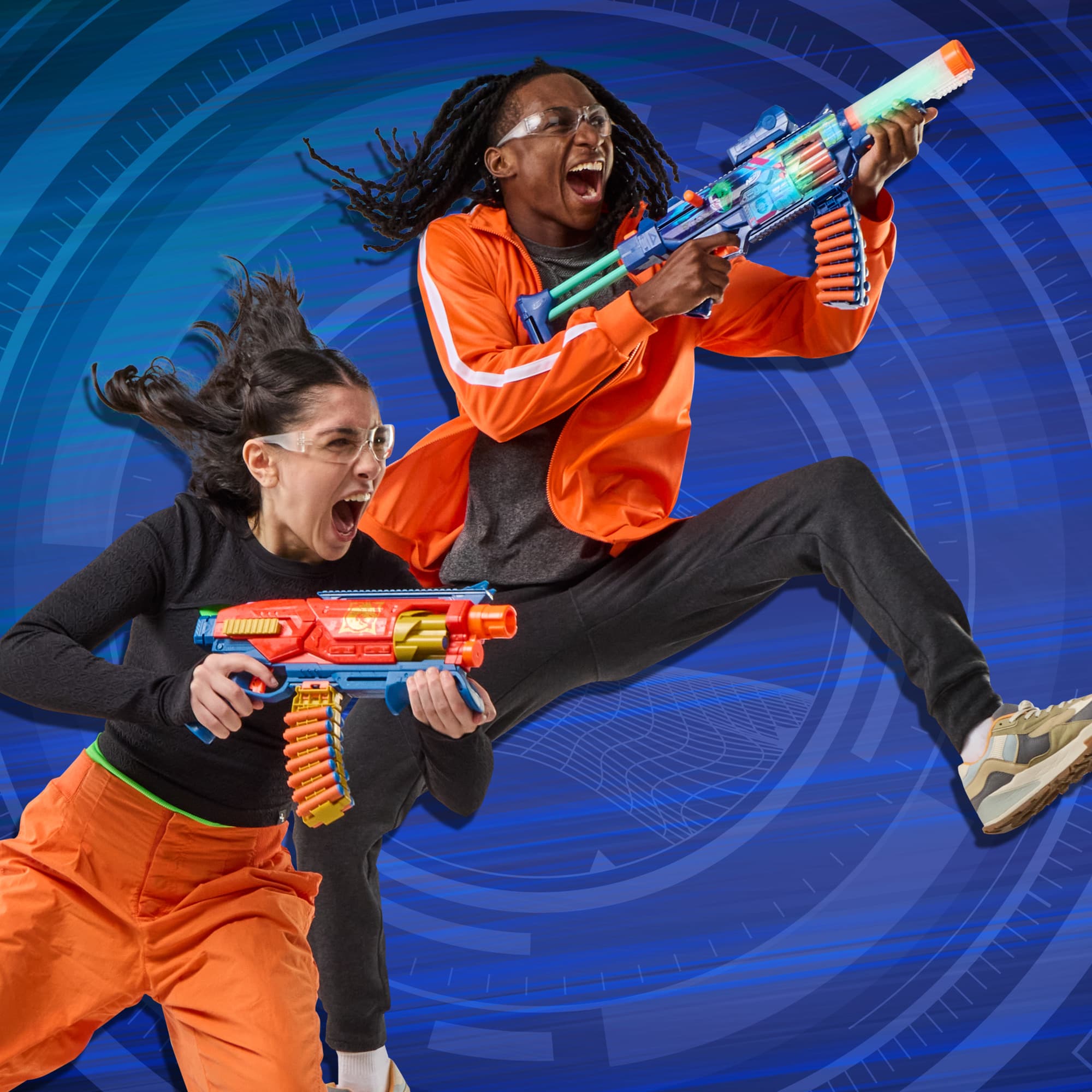 Produktbild Hasbro - Nerf N Series Loadout Cyberlight Ghost Blaster und N1 Darts 3 von 18