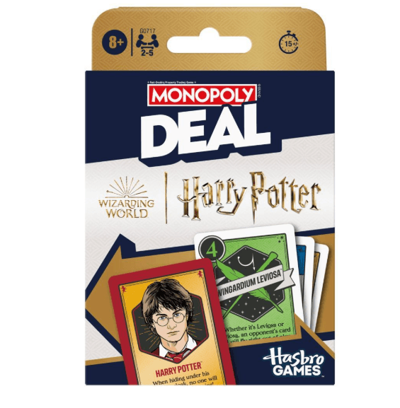 Hasbro Gaming - Monopoly Deal HARRY POTTER (englische Ausgabe)