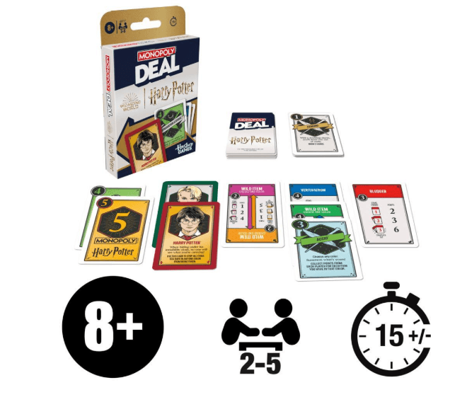 Produktbild Hasbro Gaming - Monopoly Deal HARRY POTTER (englische Ausgabe) 4 von 4