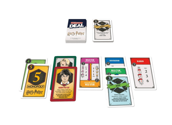 Produktbild Hasbro Gaming - Monopoly Deal HARRY POTTER (englische Ausgabe) 2 von 4