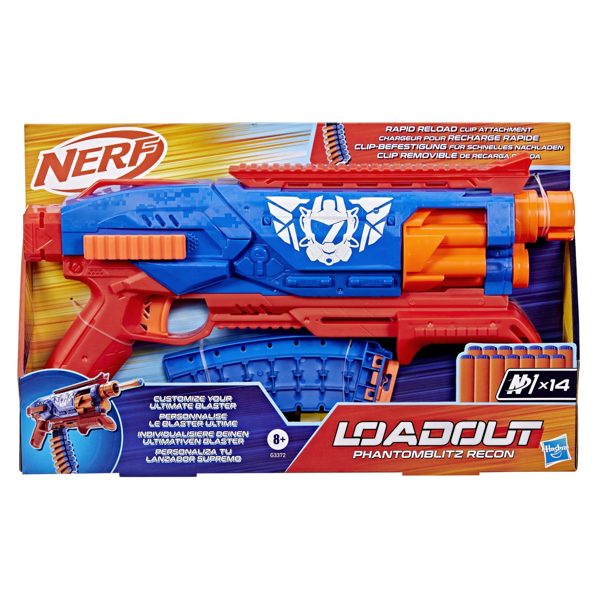 Produktbild Hasbro - Nerf N Series Loadout PHANTOMBLITZ RECON und N1 Darts 3 von 6