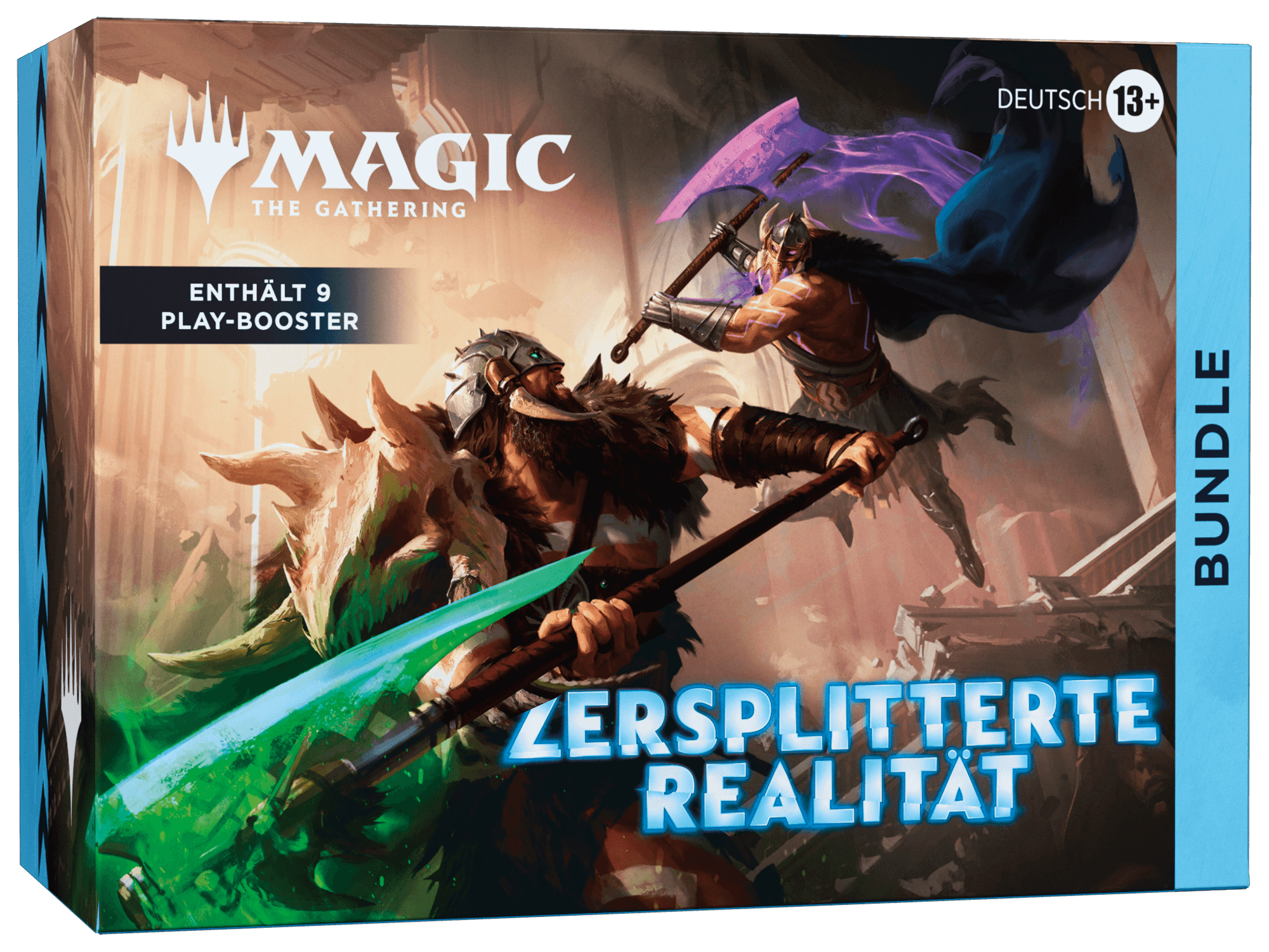 Magic: The Gathering Zersplitterte Realität Bundle, 9 Play-Booster, Deutsch