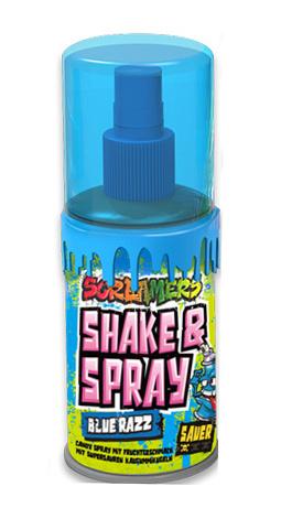 ZedCandy Sreamers Shake&Spray Blue Razz