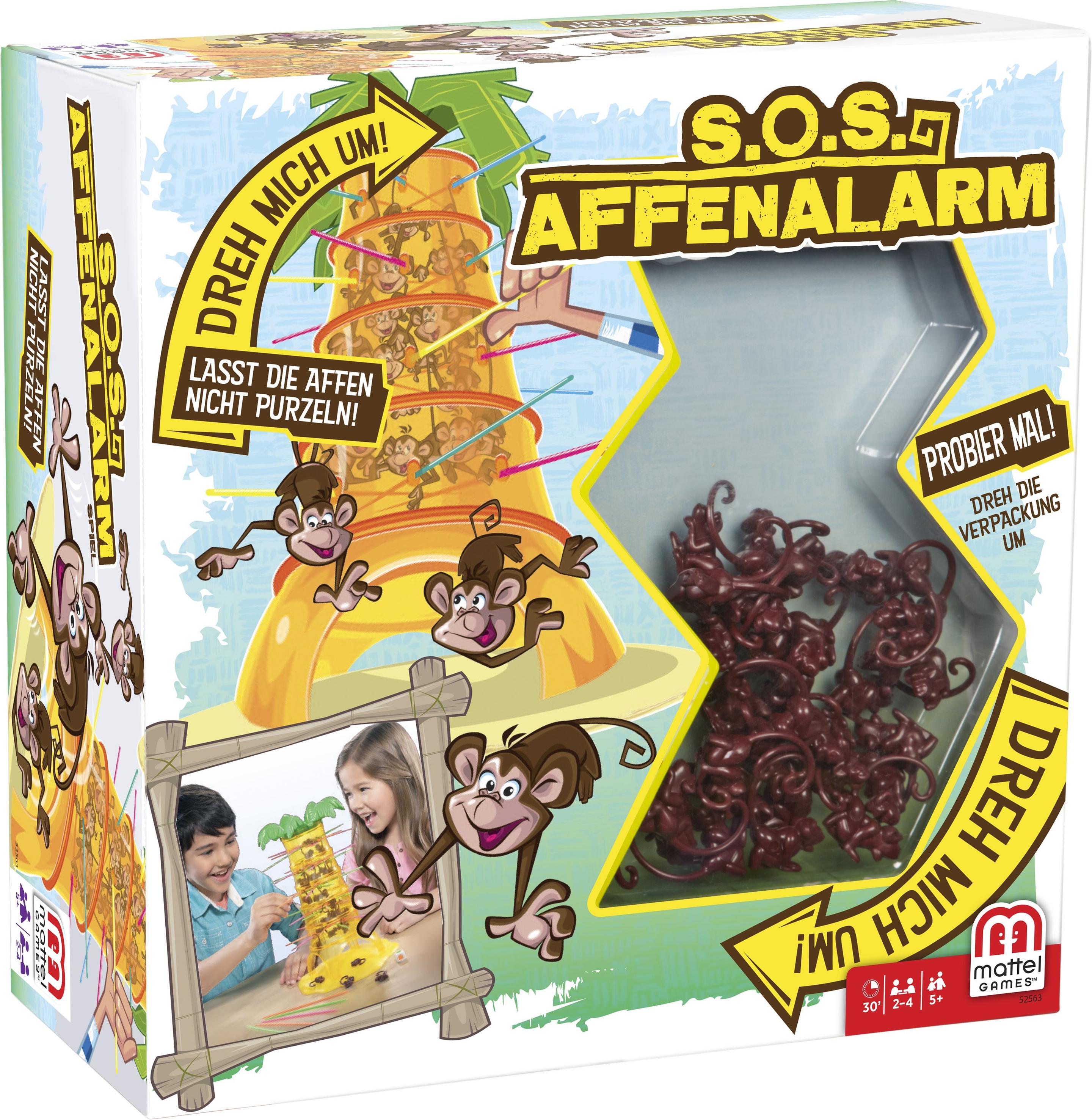 Produktbild Mattel Games S.O.S. Affenalarm, Kinderspiel, Familienspiel 2 von 7