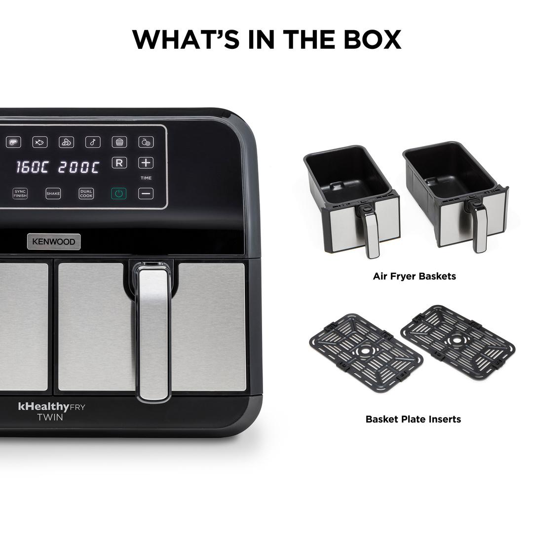 Produktbild Kenwood Dual Heißluft-Fritteuse HFM 3 von 4