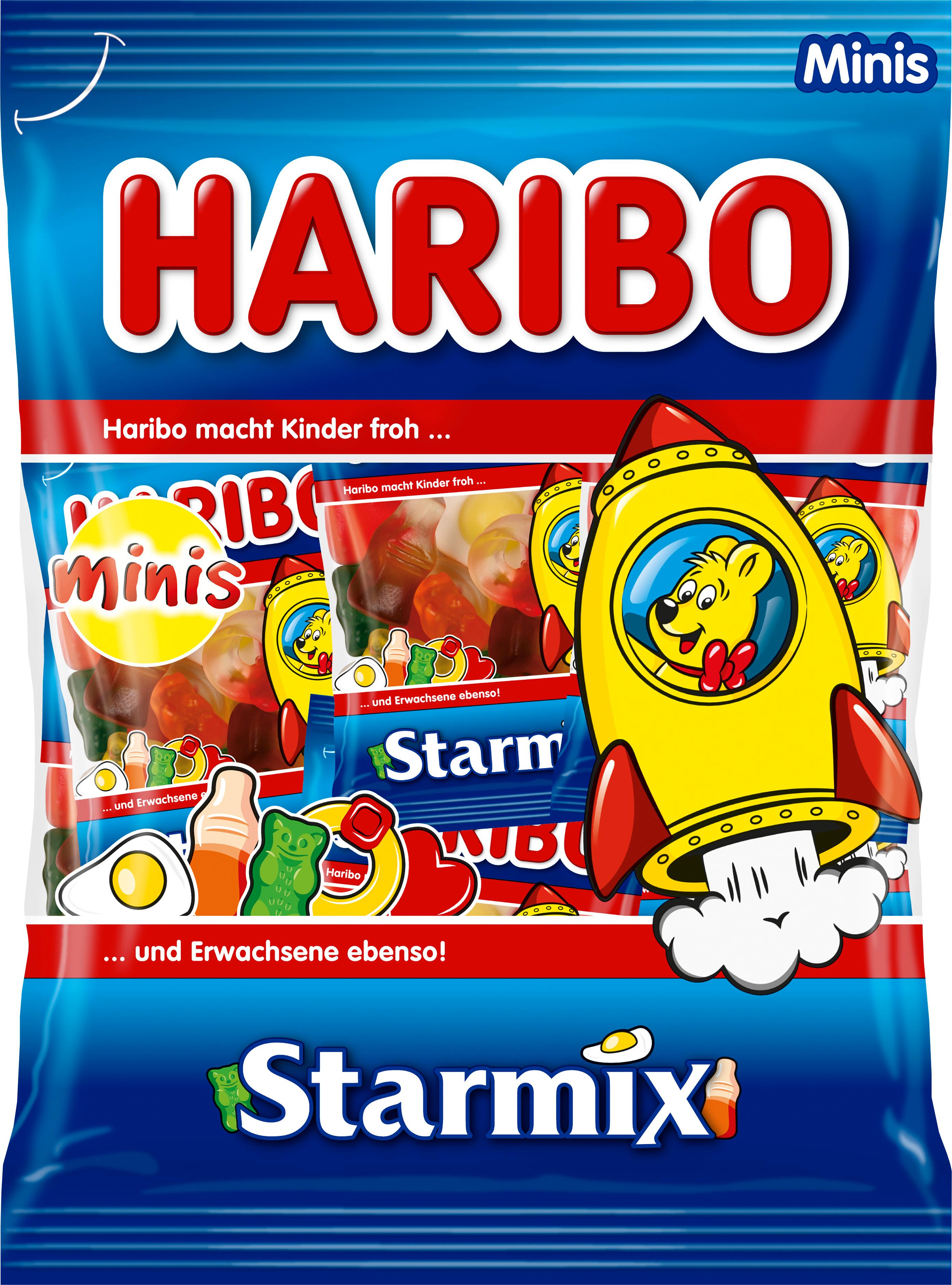 Haribo Fruchtgummi Mit Schaumzucker Starmix Minis